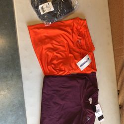 Men’s Small 3 Pc Sport Tops NEW