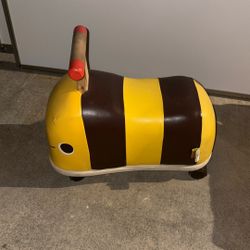 Toddler Riding Bumblebee