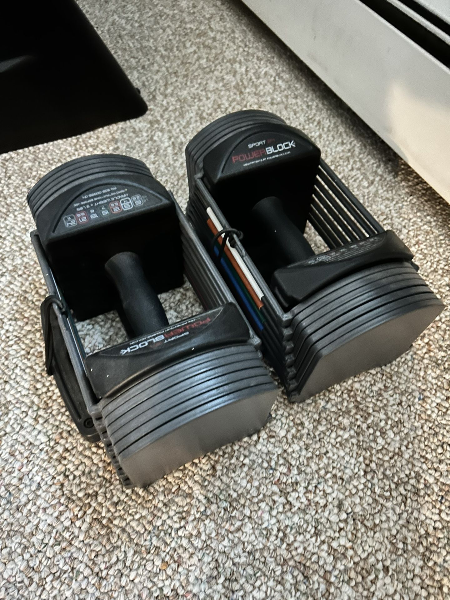 Stackable Dumbbells and Bench (SET)