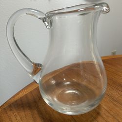 KROSNO Poland Clear Crystal Cocktail Carafe or Water Pitcher