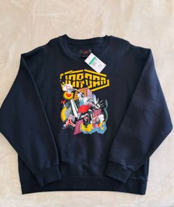 Jordan Brand Black Graphic Crewneck Sweatshirt size XL men’s
