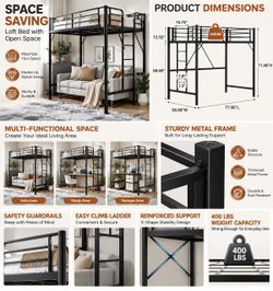 Loft Bed With Open Space