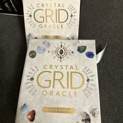 Crystal Grid Oracle - Deluxe Edition: (72 Gilded Cards and 176-Page Full-Color Guidebook)