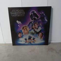 Star Wars Empire Strikes Back canvas picture