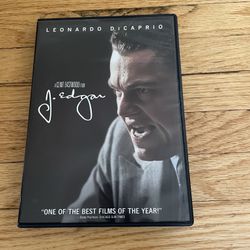 J. Edgar dvd excellent condition B2G1