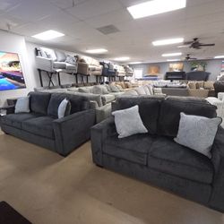 Altari SOFA AND Loveseat Matching Pair.  New 