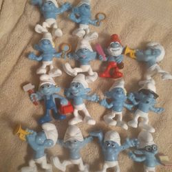 Old School Smurfs For Sale Some Are Double