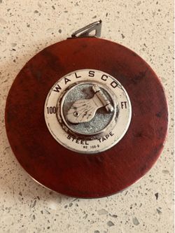 Vintage Walsco Tape Measure