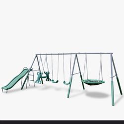 Swing Set And Slide 