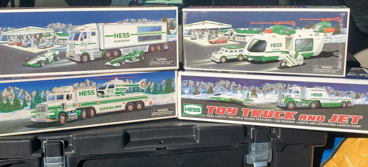 Hess New In Boxes Only $20 Each Or Take All For Better Deal