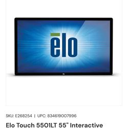 🔥 55” Elo Touchscreen Interactive Display — BRAND NEW — $900 🔥