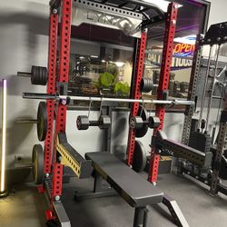 SQUAT RACKS🔹WORKOUT FITNESS TRAINING GYM EQUIPMENT 