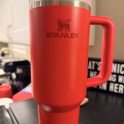 40oz Red Stanley Tumbler 