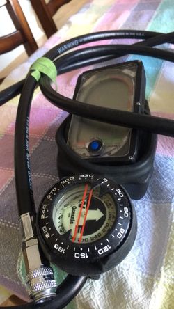 Scuba Diving comp and compass