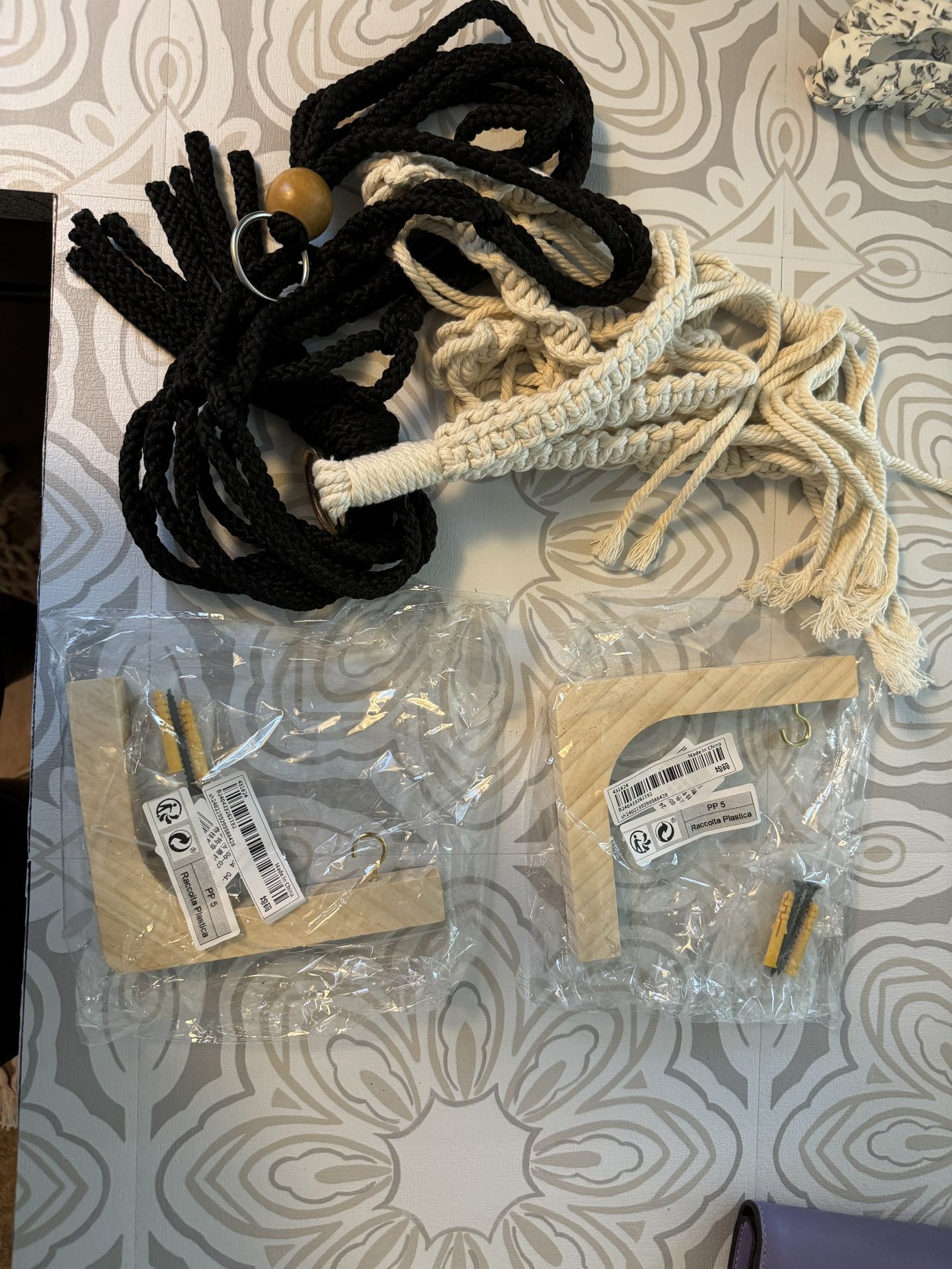 Macrame Plant Hangers & Hooks