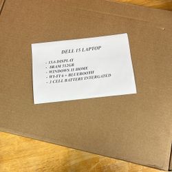Dell 15  Laptop 8ram 512gb 