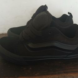 All Black Vans Size 6