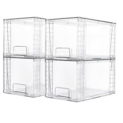 Acrylic Stackable Storage Drawers