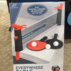 Everywhere Table Tennis Set