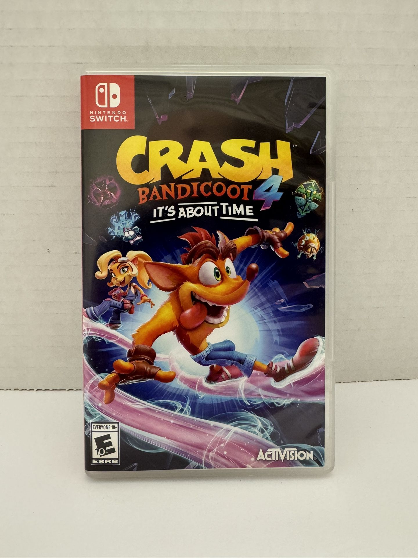 Crash Bandicoot 4: It’s About Time (Nintendo Switch, 2021) Complete - TESTED