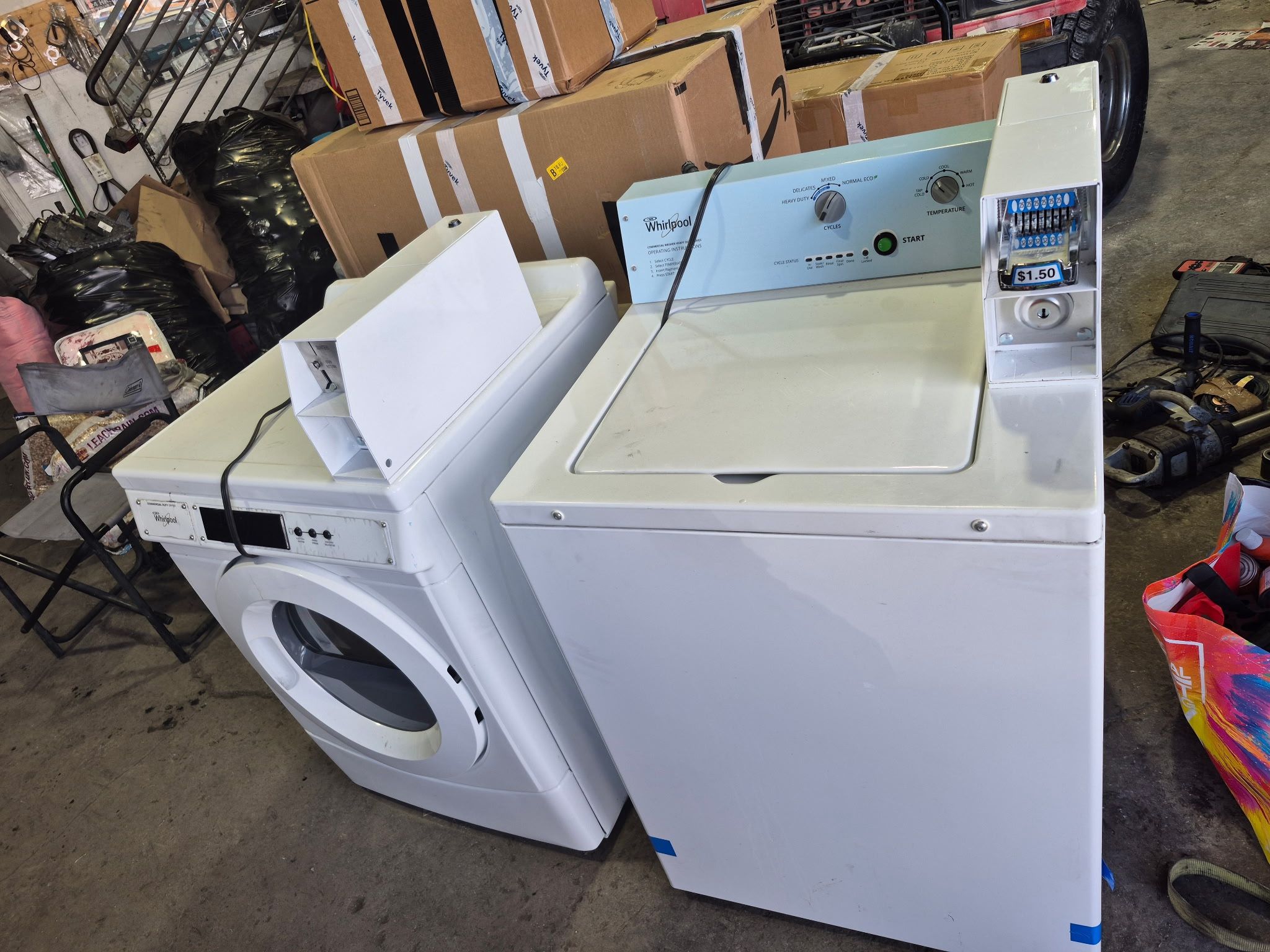 Coin Washer & Dryer