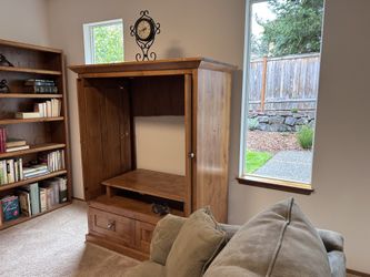 Wooden Hutch