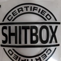 Car Sticker And Emblem (ShitBox)