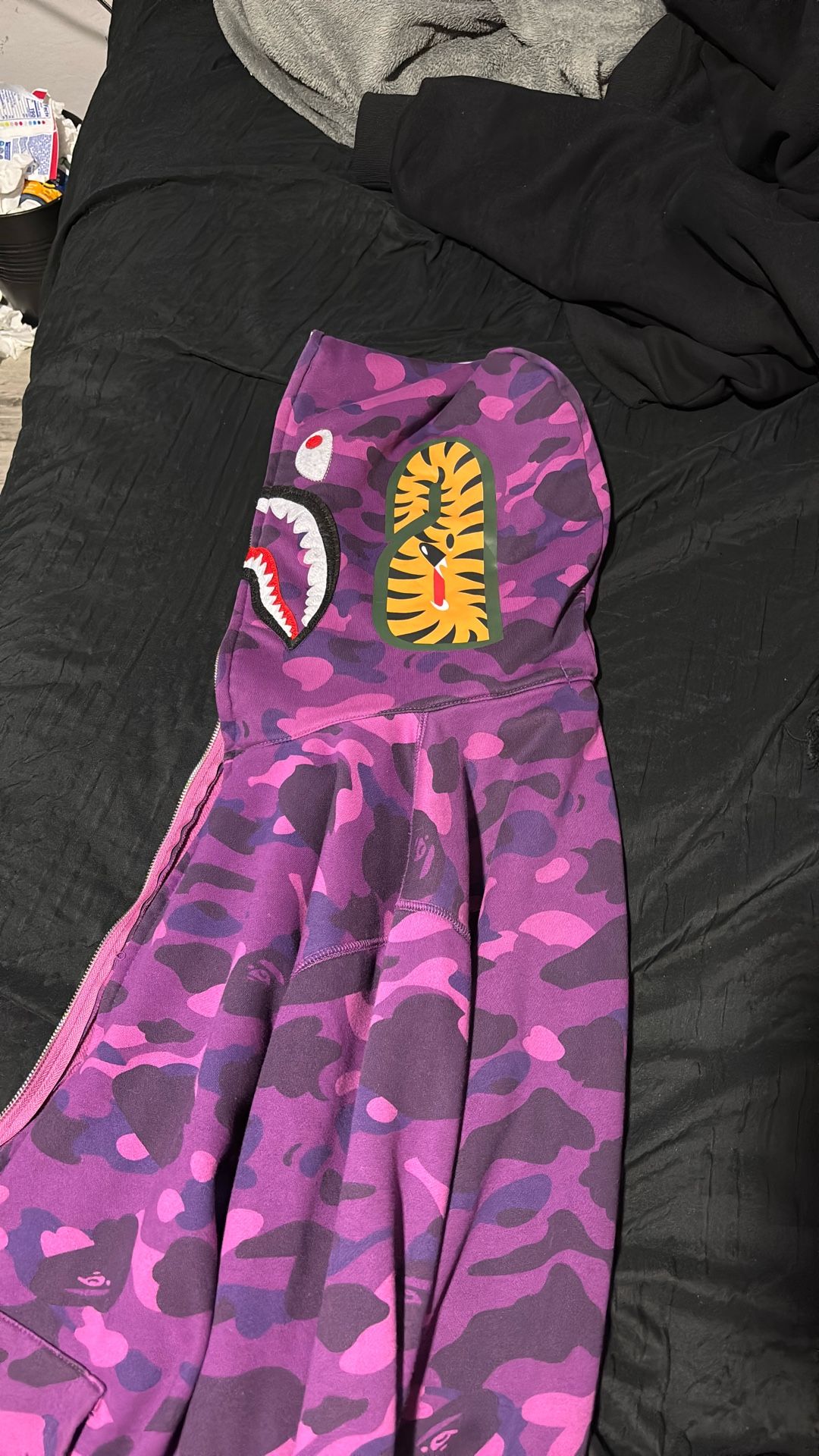 Purple Bape Hoodie