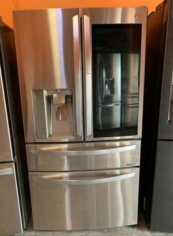 LG Instaview Stainless Steel French Door Refrigerator
