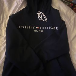 Navy Blue tommy Hilfiger Hoodie 