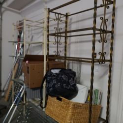 Book And Wire Shelving