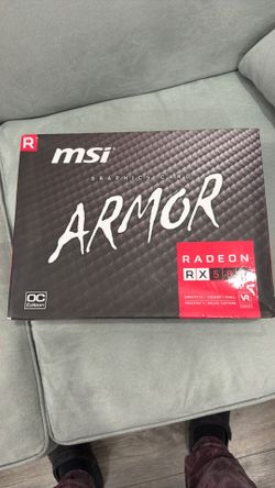 Brand new Radeon 580 MSI graphics card armor