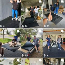 🛑 Heavy Duty Rubber Stall Mats 4x6 (3/4" Thick) - Miami 33130. Delivery fee
🛑Perfect for home or commercial gyms, horse stalls, garage, foot traffic