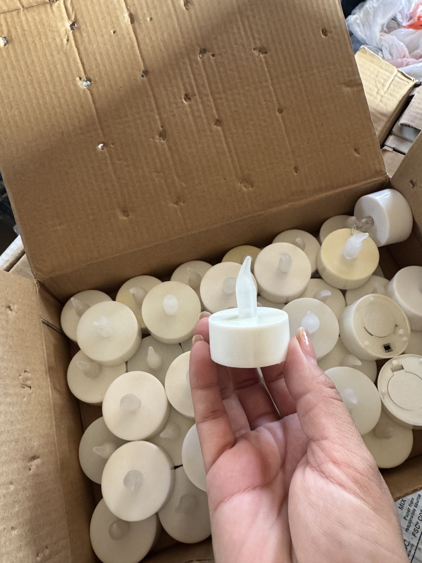 40 Count Flameless Tea Lights 