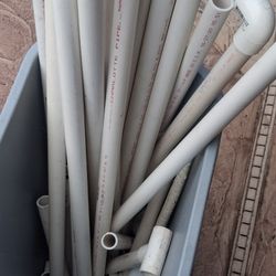 New 66ft total Clean 3/4 pvc ( x2 5ft ) x10 4ft (x6 2ft ) x4 1ft many 90 degree collar sleeve