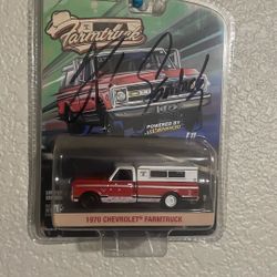 Signed Farm truck 1970 Chevrolet 