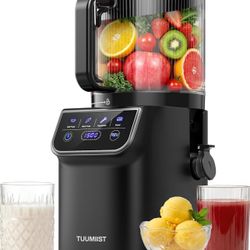 TUUMIIST 3-in-1 Cold Press Juicer Machine