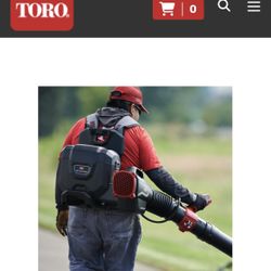 Toro 66100 60V MAX* Revolution® 730 CFM Brushless Leaf Blower Cannon & Backpack