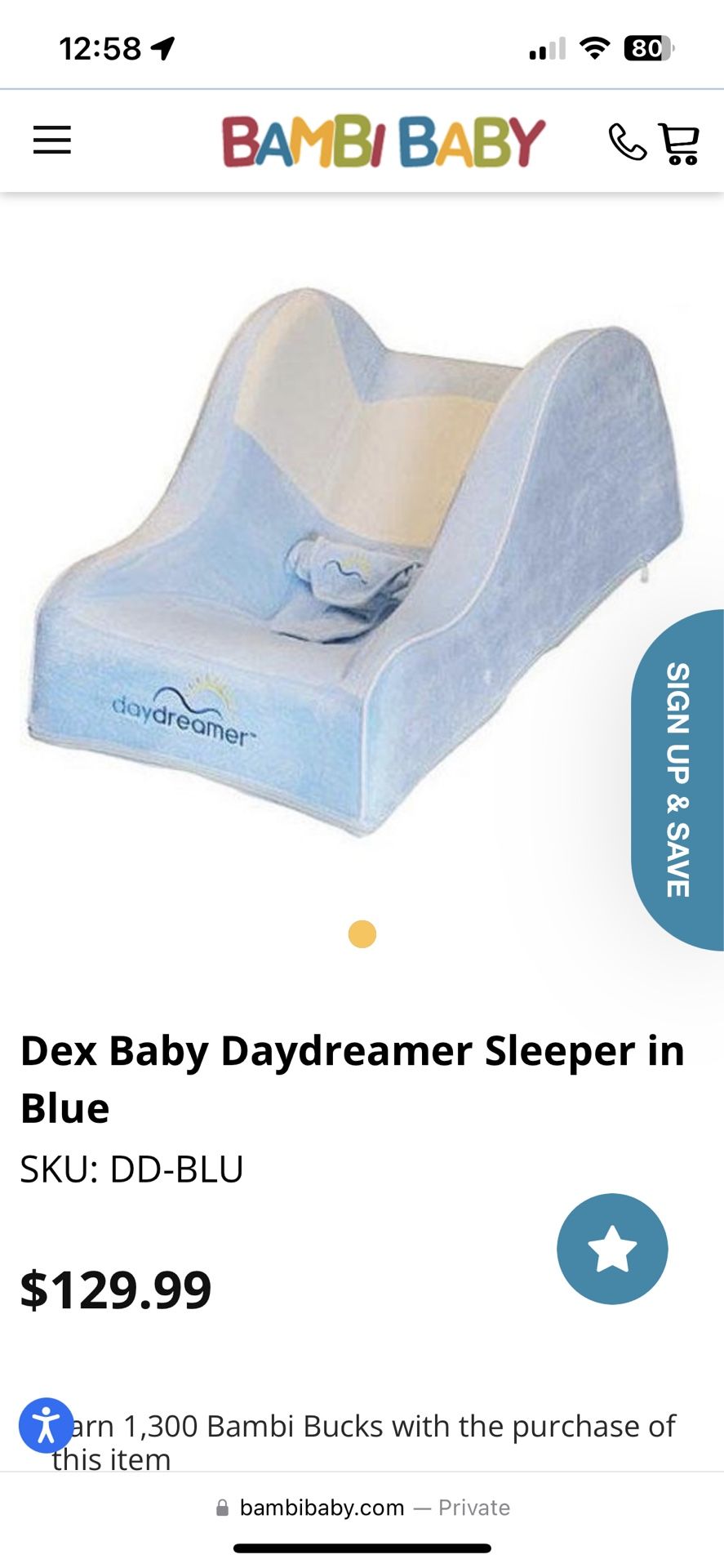Dexbaby daydreamer sleeper 2025