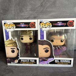Funko Pop Marvel The Marvels Set Of 2