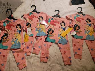 Princess pj's  12 Months & 2 T. (7.00) Each