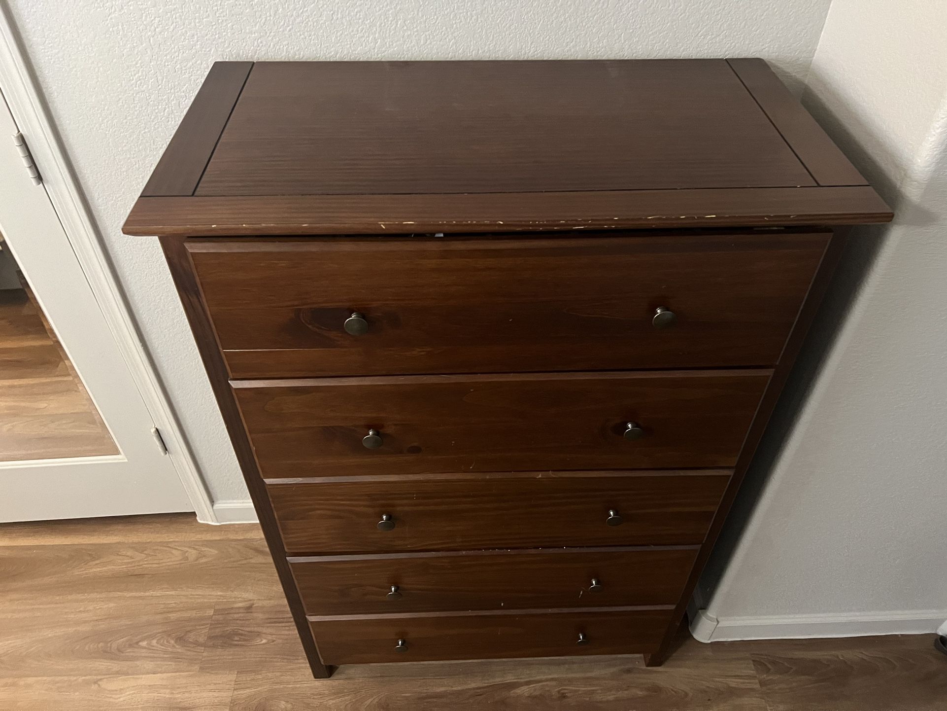 5 Drawer Standard Dresser