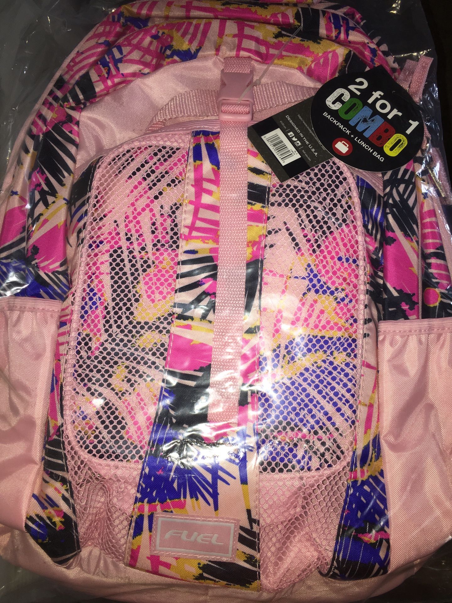 Brand New Backpack With Matching Lunch Bag $20/Set
