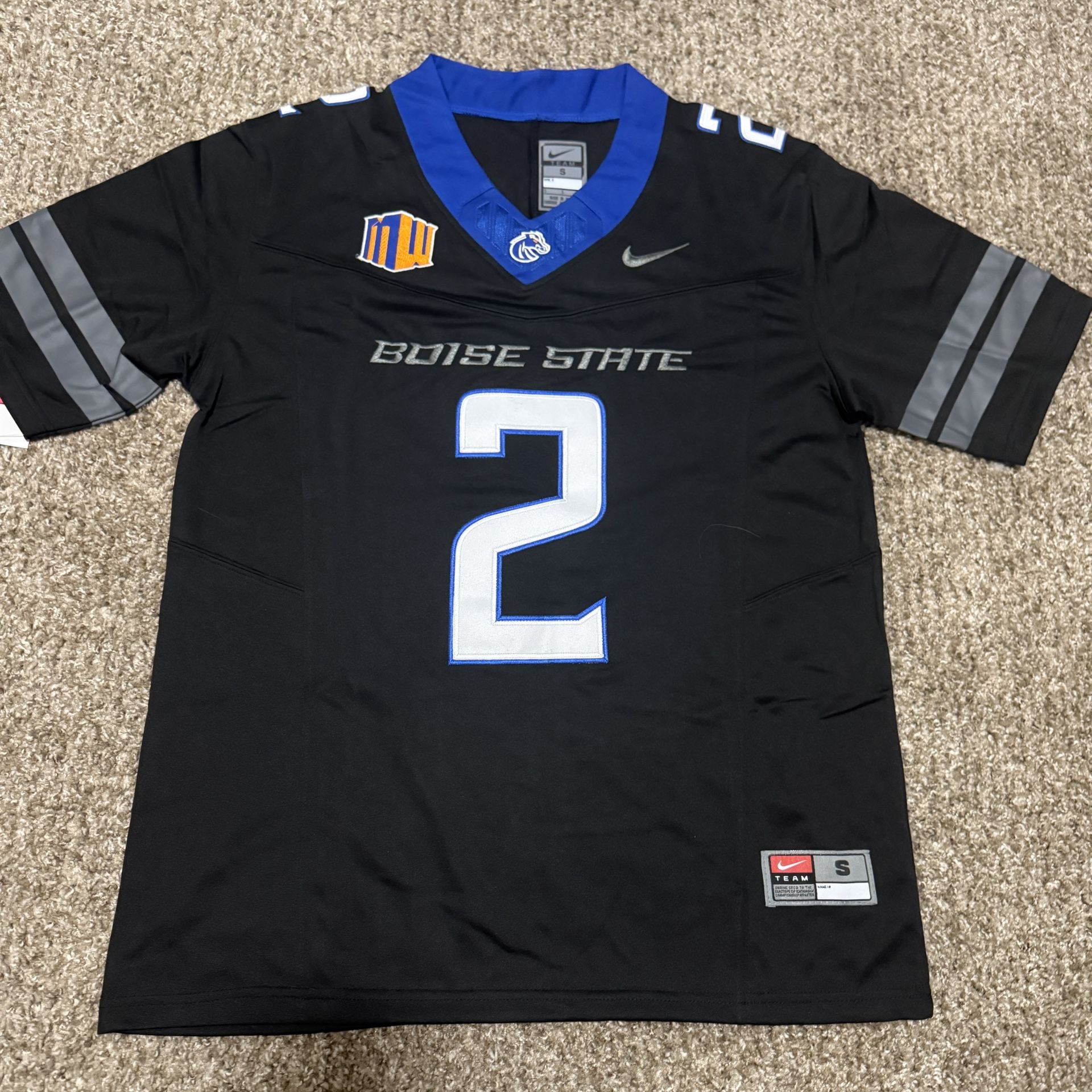 Ashton Jeanty #2 Stitched Jerseys - Many Options Available (BSU, Raiders, Half/Half