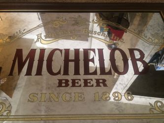 Nice Michelob beer sign good shape