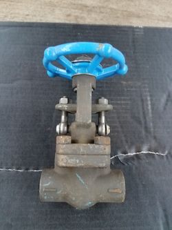 Jenkins Bros forged steel gate valves 1/2"