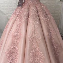 Pink Gown Dress 