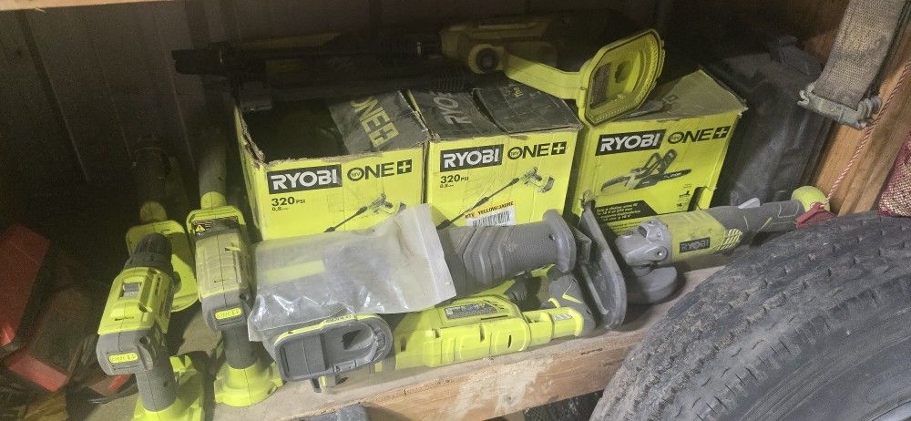 Ryobi 18v Tools
