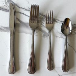 DJ Flatware- Miscellaneous 12 Piece Set. Vintage-Good Condition.