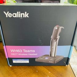 Yealink WH63 Teams DECT Wireless Headset